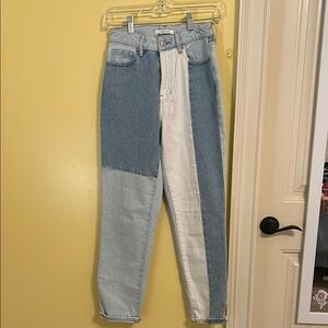 Pacsun Colorblock Denim Jeans